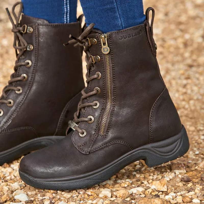 Dublin Tilly Short Country Boots - Brown-2