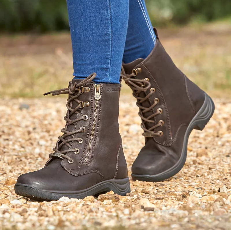 Dublin Tilly Short Country Boots - Brown-3