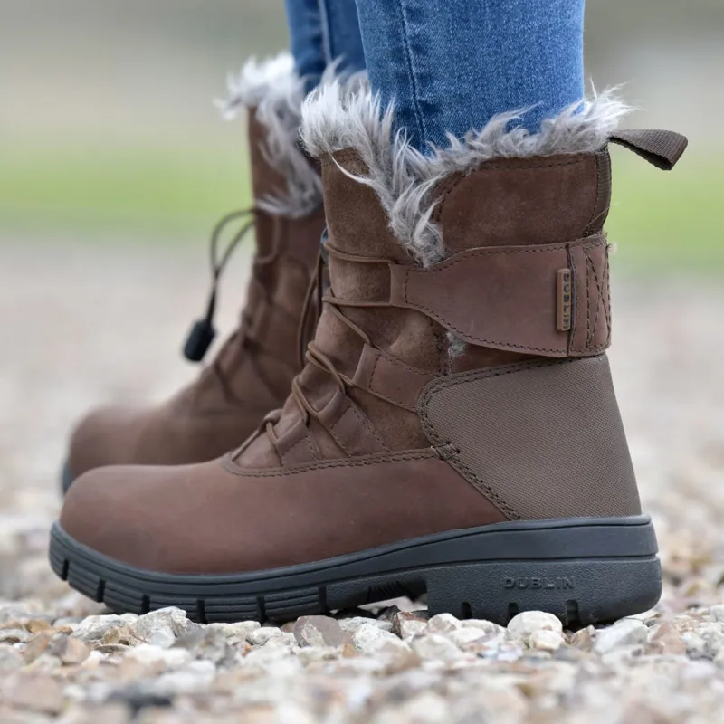 Dublin Boyne Ladies Boots - Brown-2
