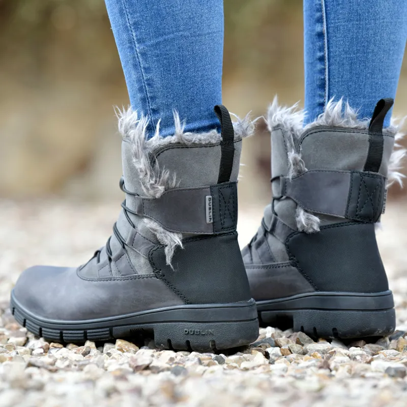 Dublin Boyne Ladies Boots - Grey-2