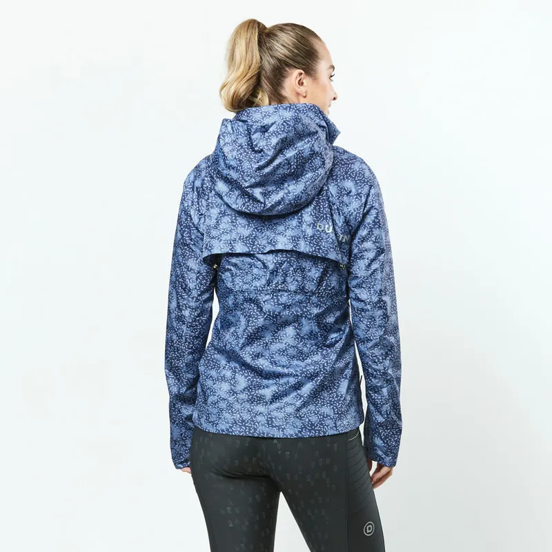 Dublin Cortina Printed Ladies Waterproof Jacket - Blueberry-6