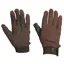 Dublin Track Adults Riding Gloves - Brown