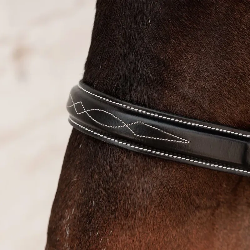 Dy'on Working Cavesson Hunter Bridle - Black-2