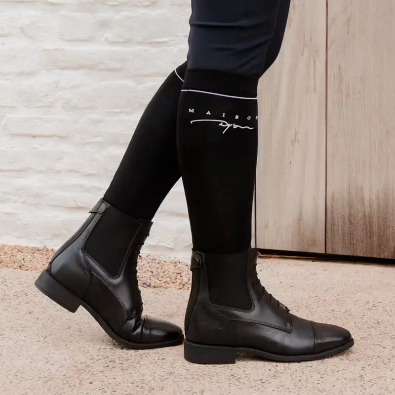 Dy'On Unisex Riding Socks 3 Pack - Black-1