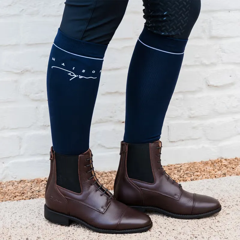 Dy'On Unisex Riding Socks 3 Pack - Navy-2