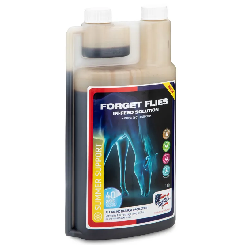 Equine America Forget Flies In-Feed Solution