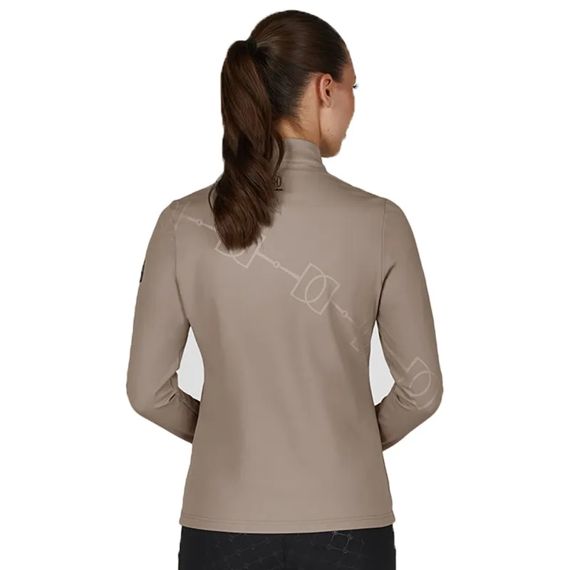 Eskadron Heritage Womens Half-Zip Shirt - Ash-1