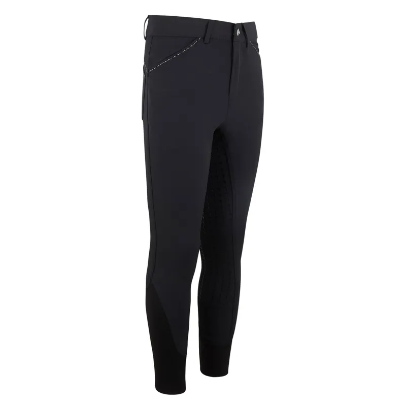Easy Rider Elodie Diamond Full Grip Junior Breeches - Black