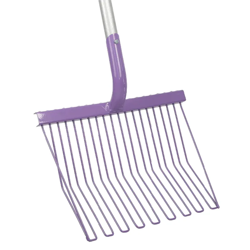 Eazitools Matt Long Handle Fork - Lilac-1