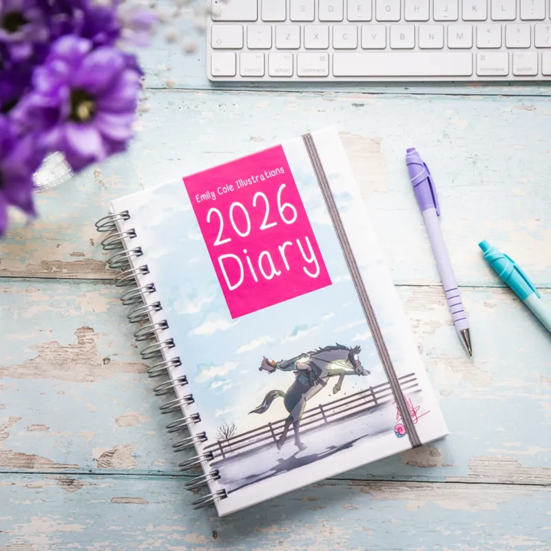 Emily Cole 2026 A5 Ringbound Diary