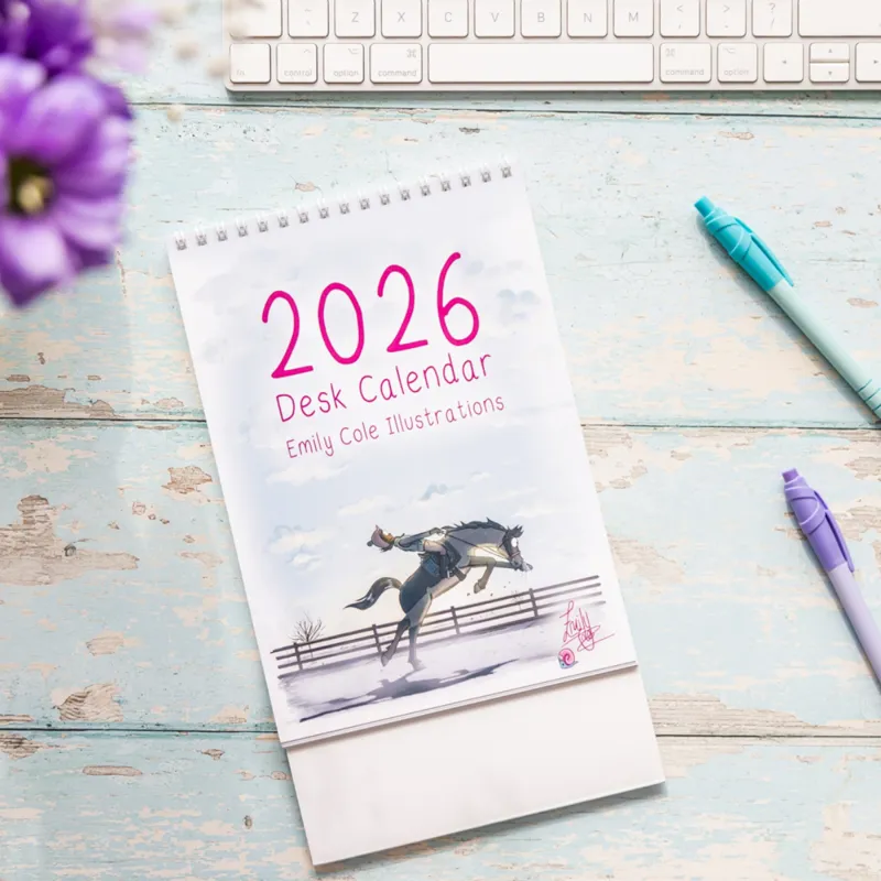 Emily Cole 2026 Desk Calendar