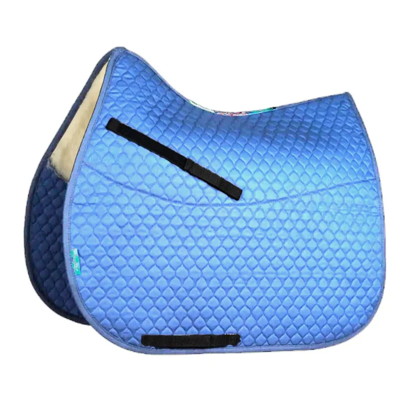 NuuMed SP01 Half Wool GP Saddlecloth - Light Blue
