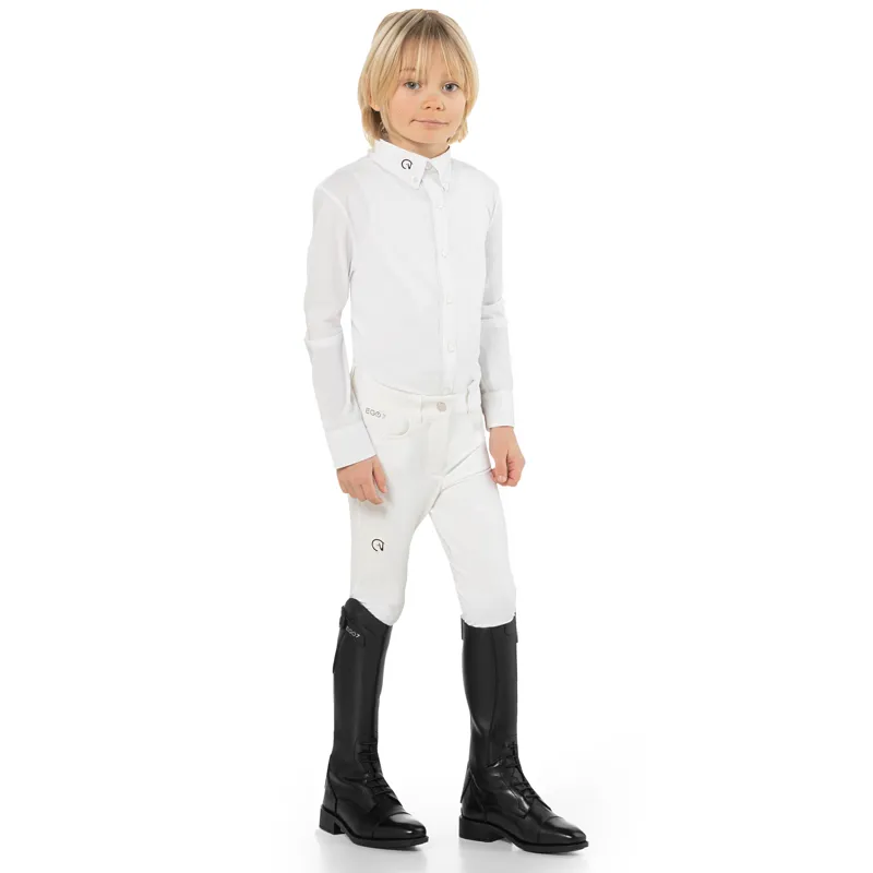 EGO7 EJ Junior Jumping Breeches - White-1