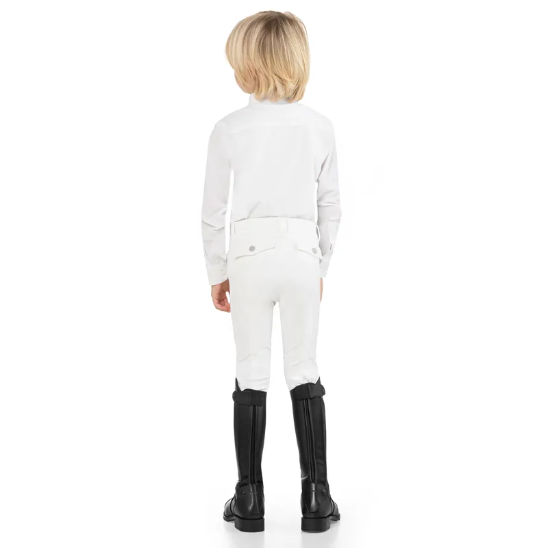 EGO7 EJ Junior Jumping Breeches - White-2