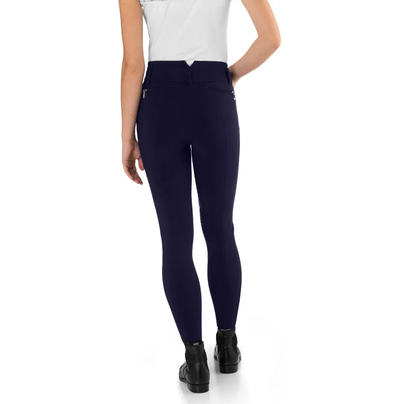 EGO7 Jumping CA Knee Grip Ladies Breeches - Navy-3