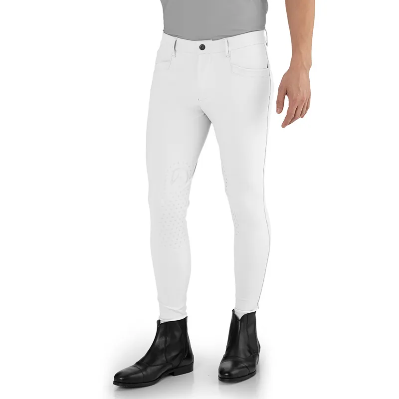 EGO7 EJ Mens Jumping Breeches - White