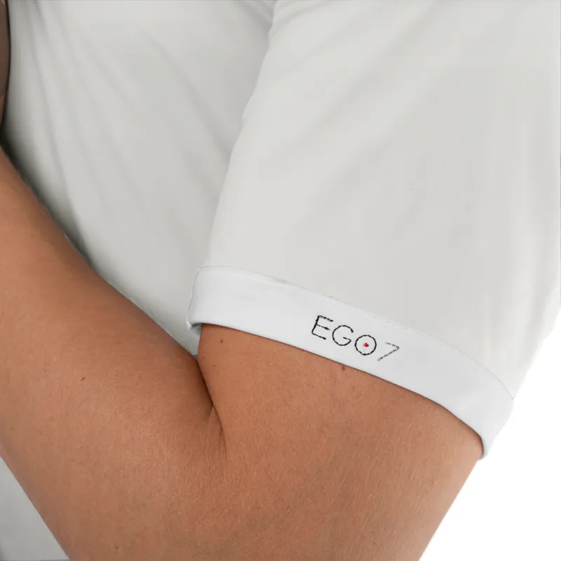 EGO7 Mens Short Sleeve Show Shirt - White-1