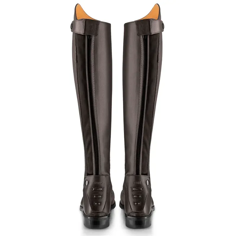 EGO7 Orion Laced Tall Riding Boots - X-Small Calf - Brown-4