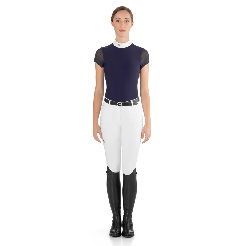 EGO7 Rita Ladies Short Sleeve Show Shirt - Navy-2