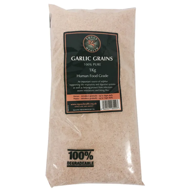 Equus Health Garlic Grains