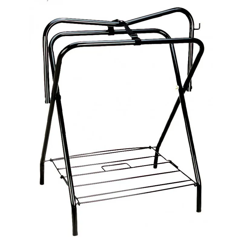 Hippo Tonic Folding Saddle Stand - Black
