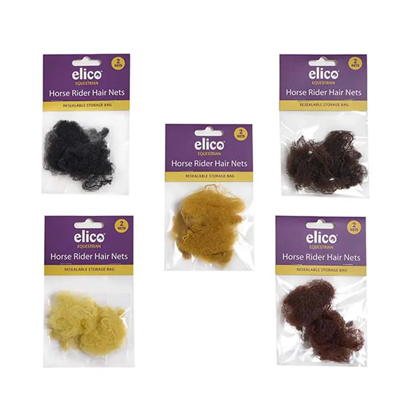 Elico Hairnet - 2 Pack - Dark Brown-2