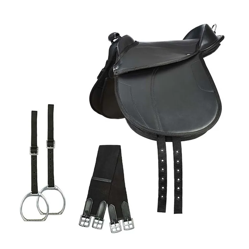 Elico Junior Cub Saddle Bundle - Black