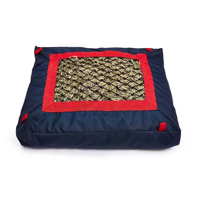 Elico Dawlish Hay Cushion - Navy/Red