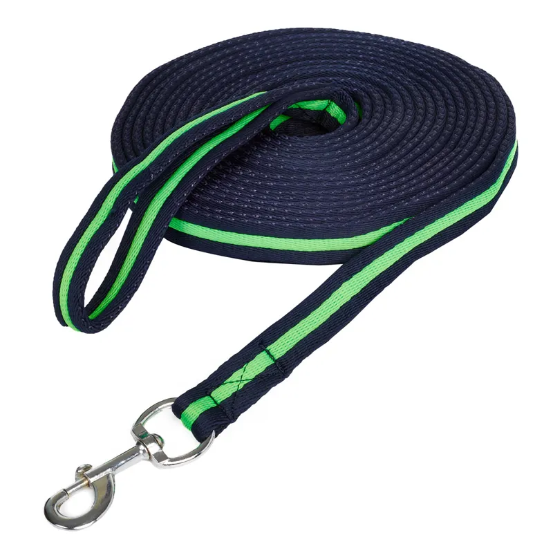 Elico Soft Feel Lunge Line - Navy/Green