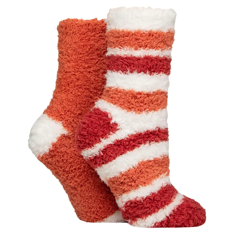 Elle Winter Womens Socks 2-Pack - Wild Poppy