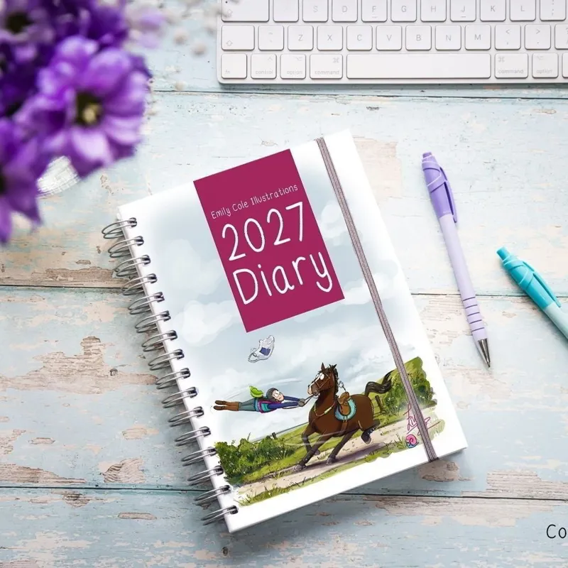 Emily Cole 2027 A5 Ringbound Diary Pre-Order