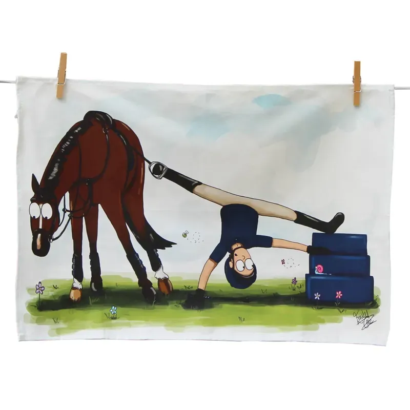 Emily Cole Tea Towel - Mounting Block