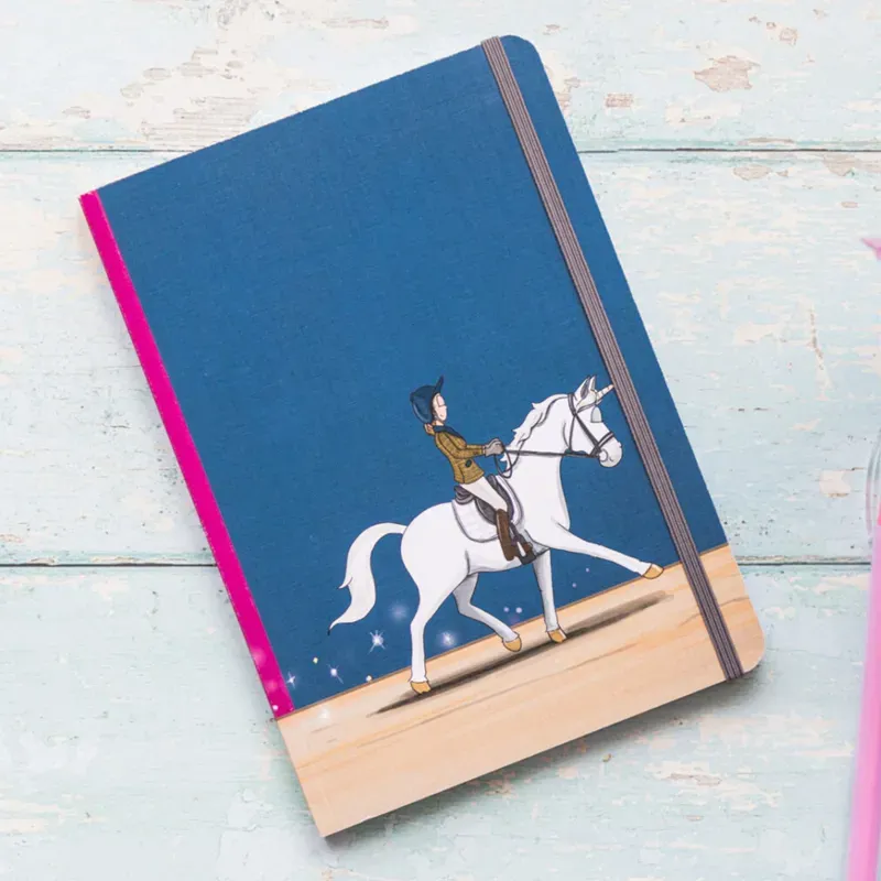 Emily Cole Soft Cover Notebook - Unicorn