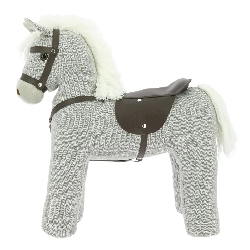 Equi-Kids Ride-On Standing Horse - Grey-1