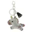 Equi-Kids Diamante Keyring - Rainbow Unicorn