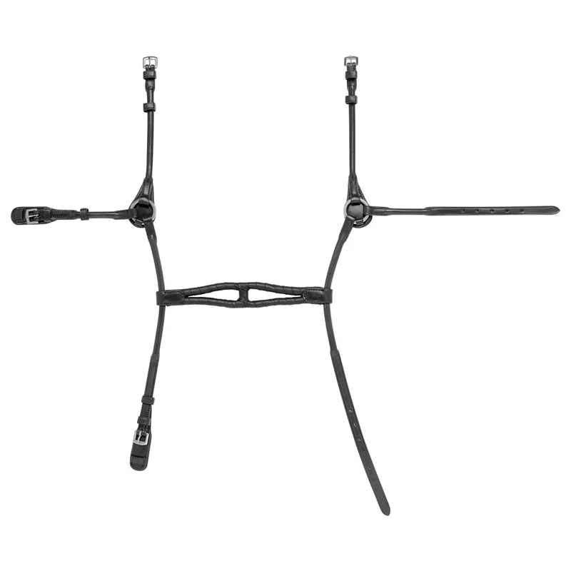 Equiline NB0444 Rounded Rolled Noseband - Black