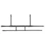 Equiline B0445 Double Noseband - Black