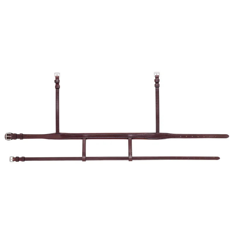 Equiline B0445 Double Noseband - Brown