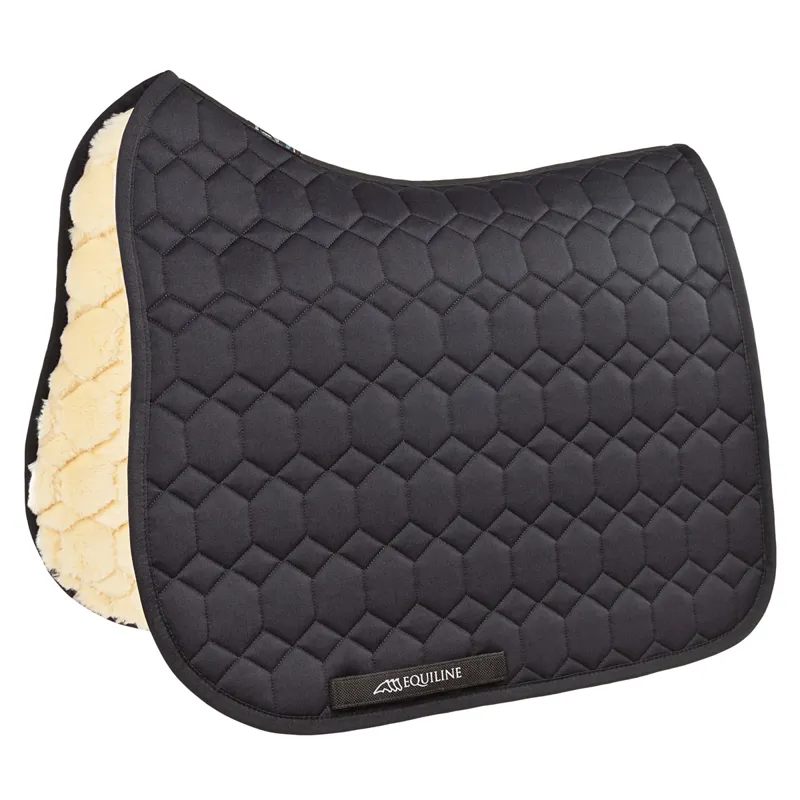 Equiline Exatron Laidback Dressage Saddlecloth - Black