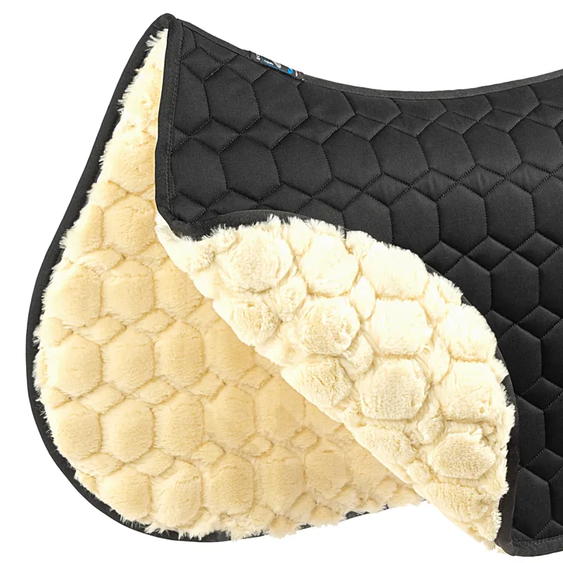 Equiline Exatron Laidback Saddlecloth - Black-1