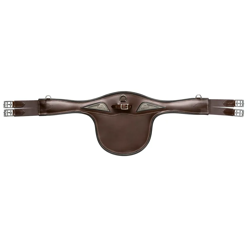 Equiline Leather Stud Girth - Brown
