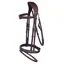 Equiline Anatomic Jumping Flash Bridle - Brown