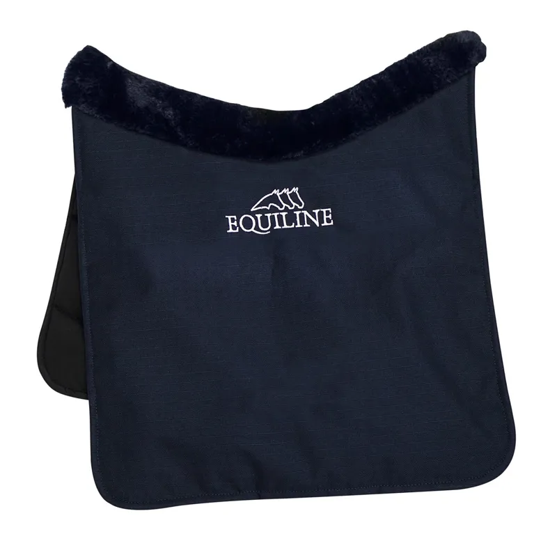 Equiline Bavette Buckle Protector Rug Bib - Blue