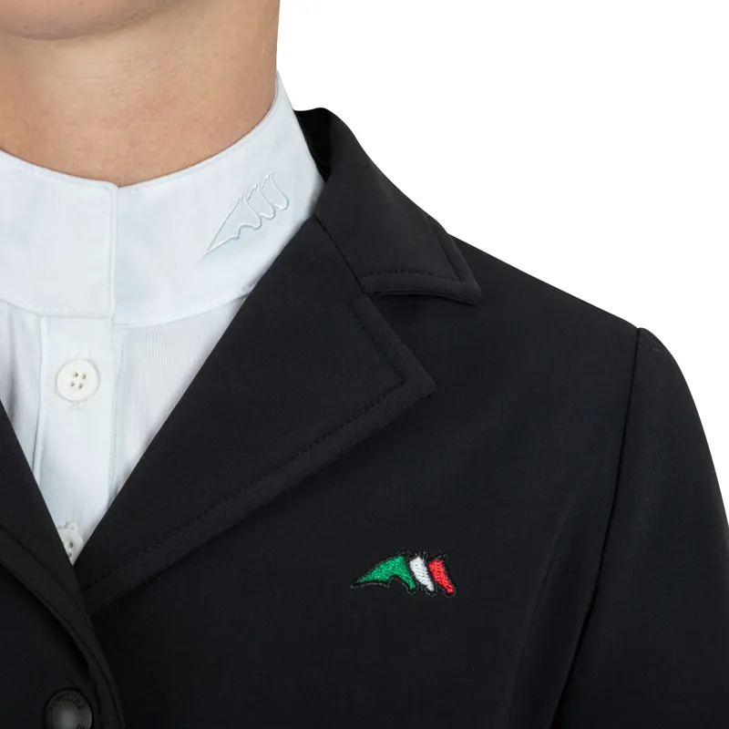 Equiline Carolink Junior Girls Show Jacket - Blue-1