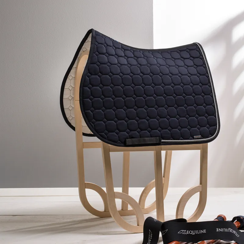 Equiline Rio Saddlecloth - Blue-1