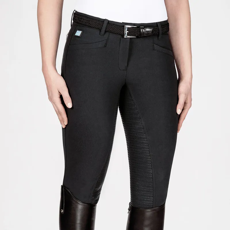Equiline Cedar Full Grip Ladies Breeches - Black