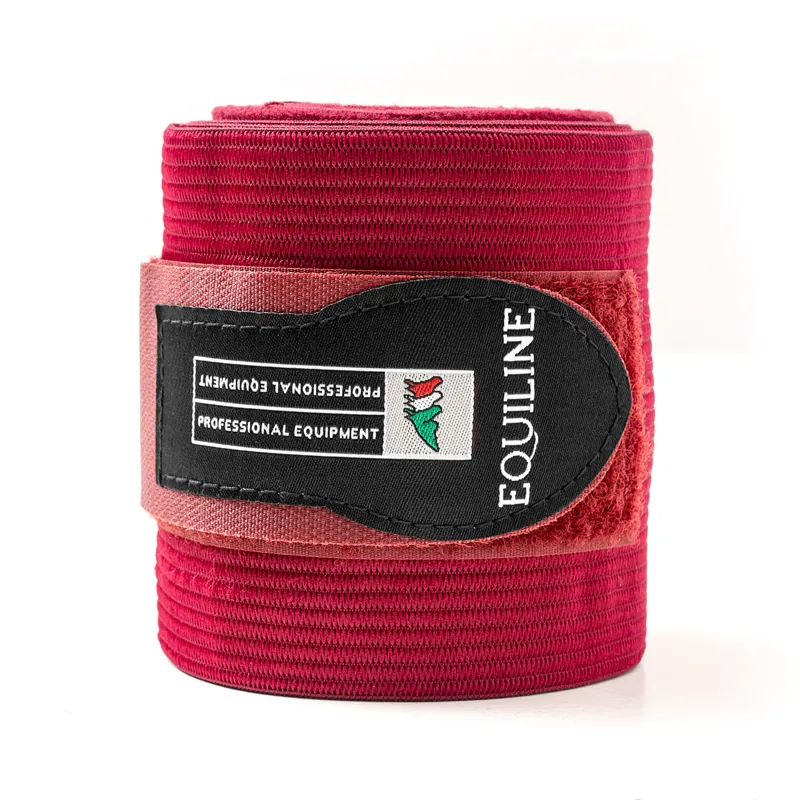 Equiline Work Bandages - Bordeaux