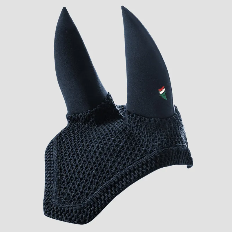 Equiline Dave Soundless Ear Net - Blue