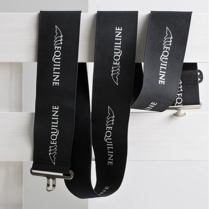 Equiline Zane Elastic Surcingle - Black