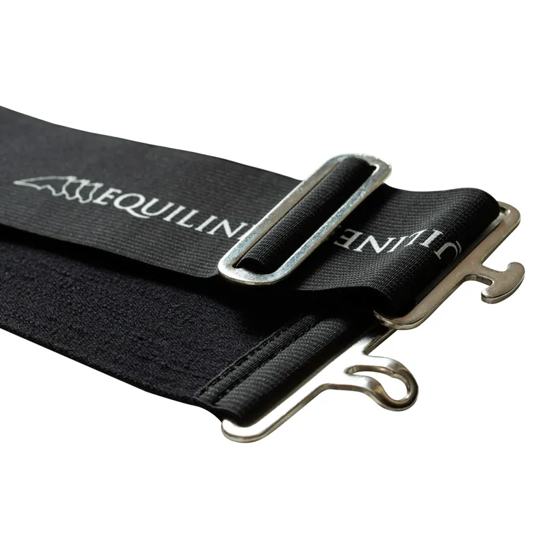 Equiline Zane Elastic Surcingle - Black-1